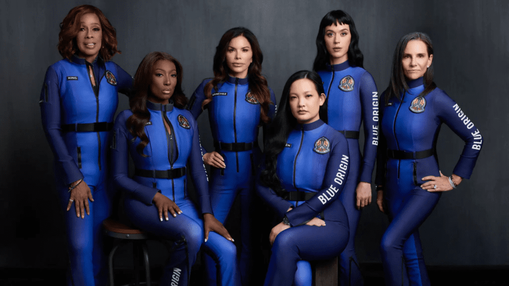 blue origin crew April 2025