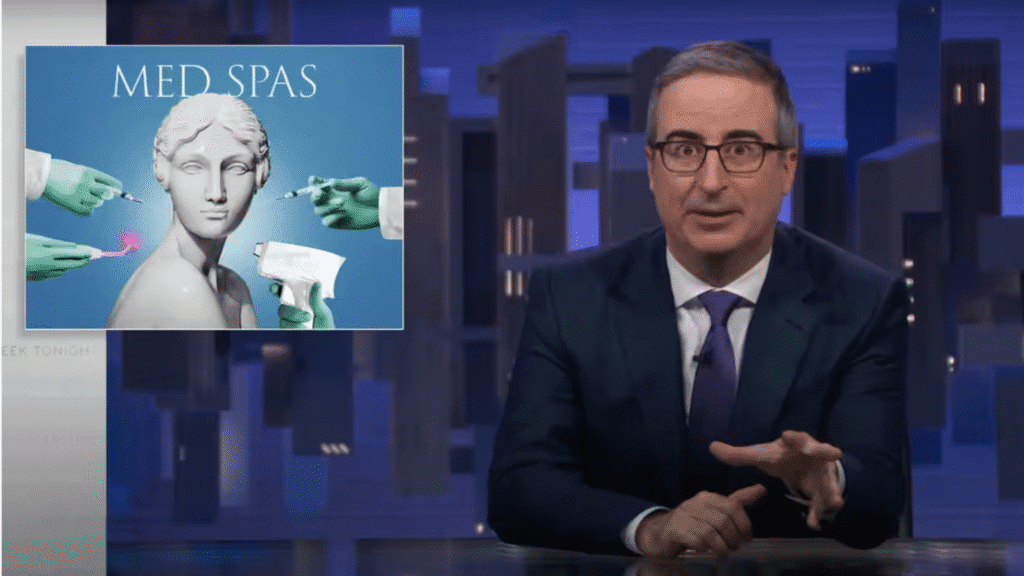 john oliver attacks medspas on last week tonight