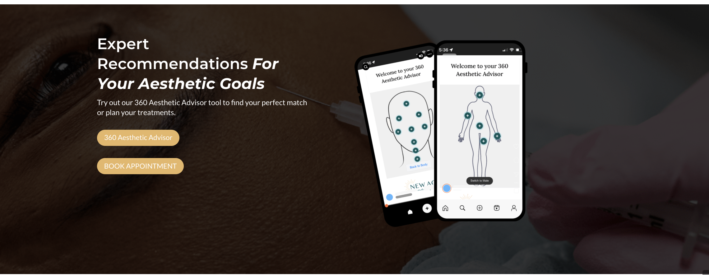 AI-powered medspa tools dashboard